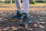 Women Walking Hiking Boots | Lightweight Light Blue Shoes JW6005