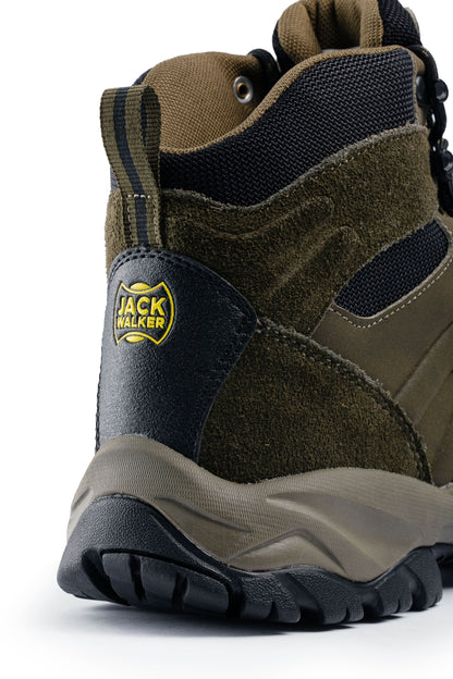 Jack Walker Brown hiking boot with black sole 