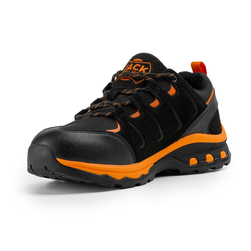 Ultra Lightweight Waterproof Trainers | Orange JW007