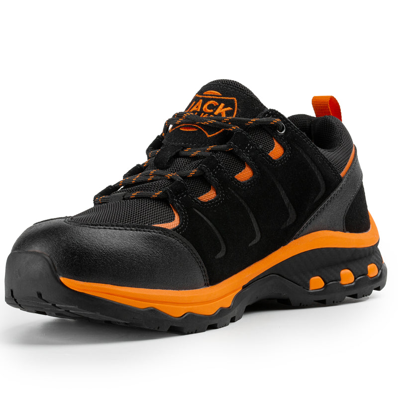 Ultra Lightweight Waterproof Trainers | Orange JW007