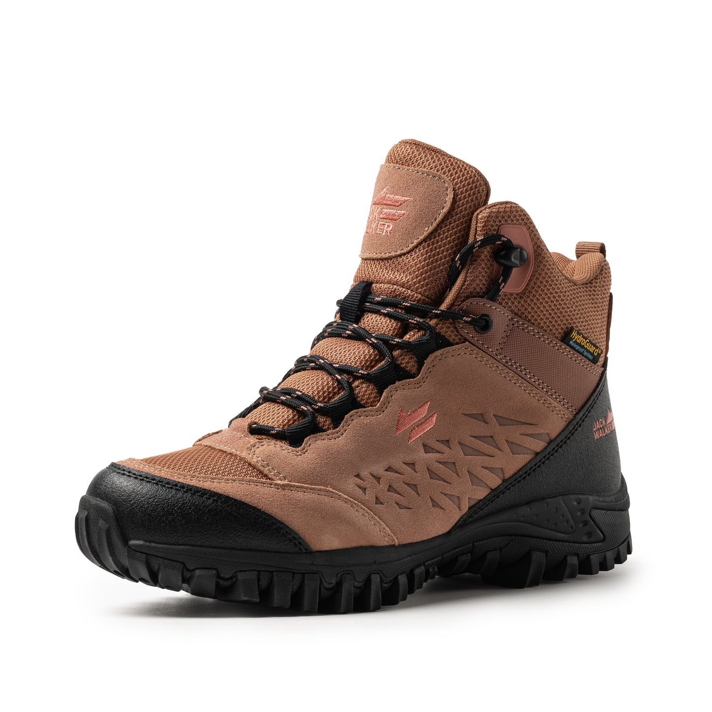 Jack Walker Women Waterproof Hiking Boots Lightweight Trekking Walking Shoes Rose Gold JW2005