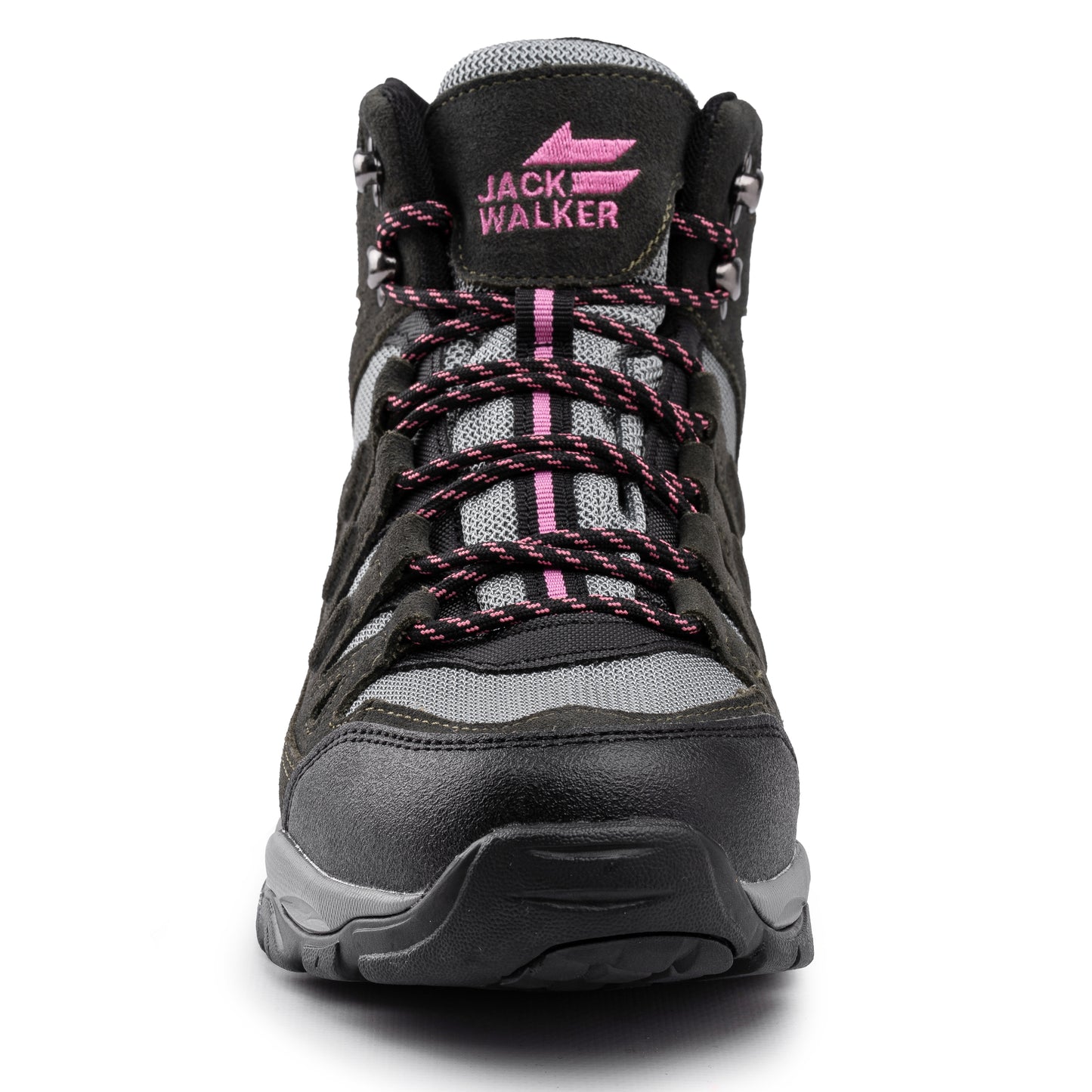 Jack Walker Women’s JW1005 Waterproof Hiking Boots – Hydroguard Protected Lightweight Trekking Shoes with Memory Foam Insole & MD-Rubber Sole