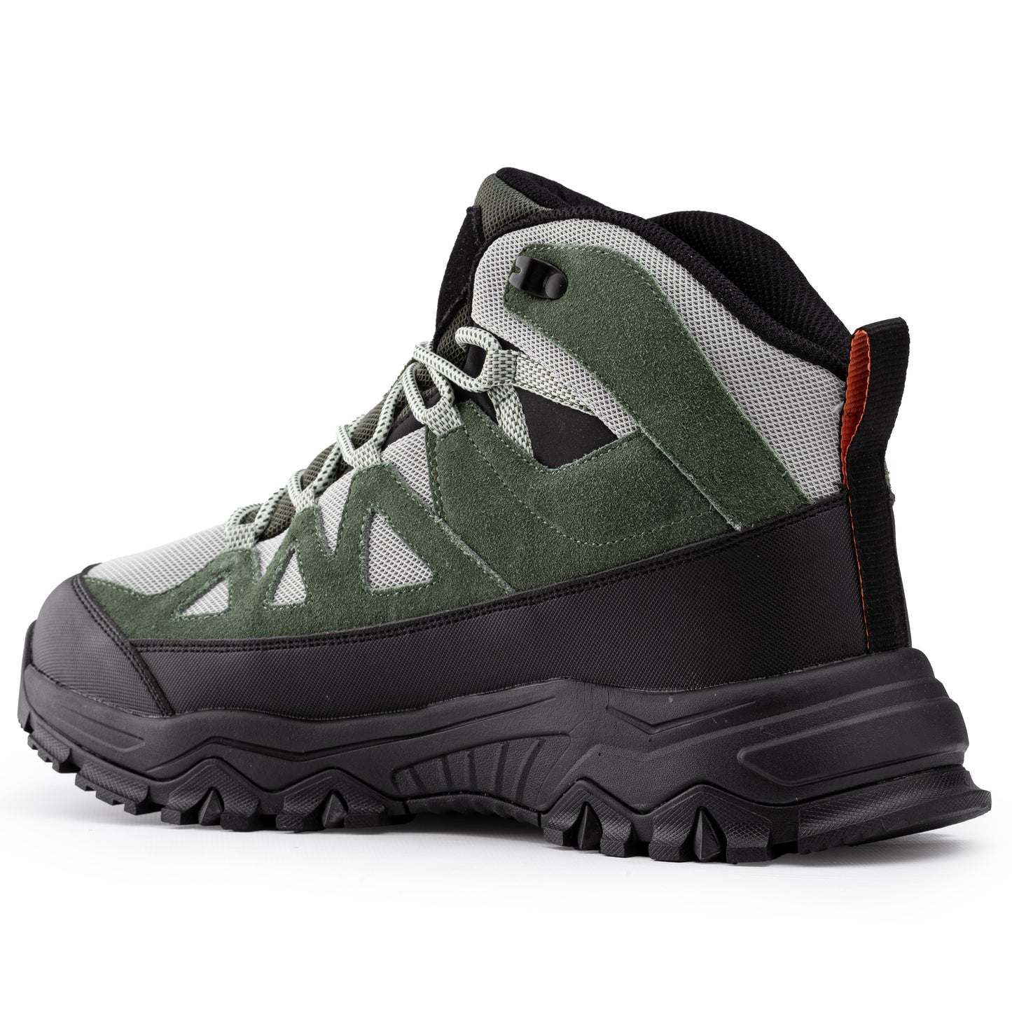 Jack Walker Men's Waterproof Walking Boots – Suede Leather with Memory Foam Insole for Outdoor Hiking and Walking JW7755