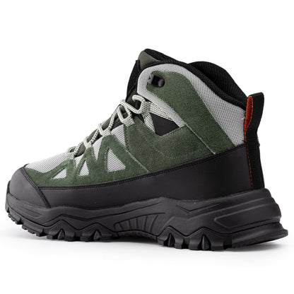 Jack Walker Men's Waterproof Walking Boots – Suede Leather with Memory Foam Insole for Outdoor Hiking and Walking JW7755