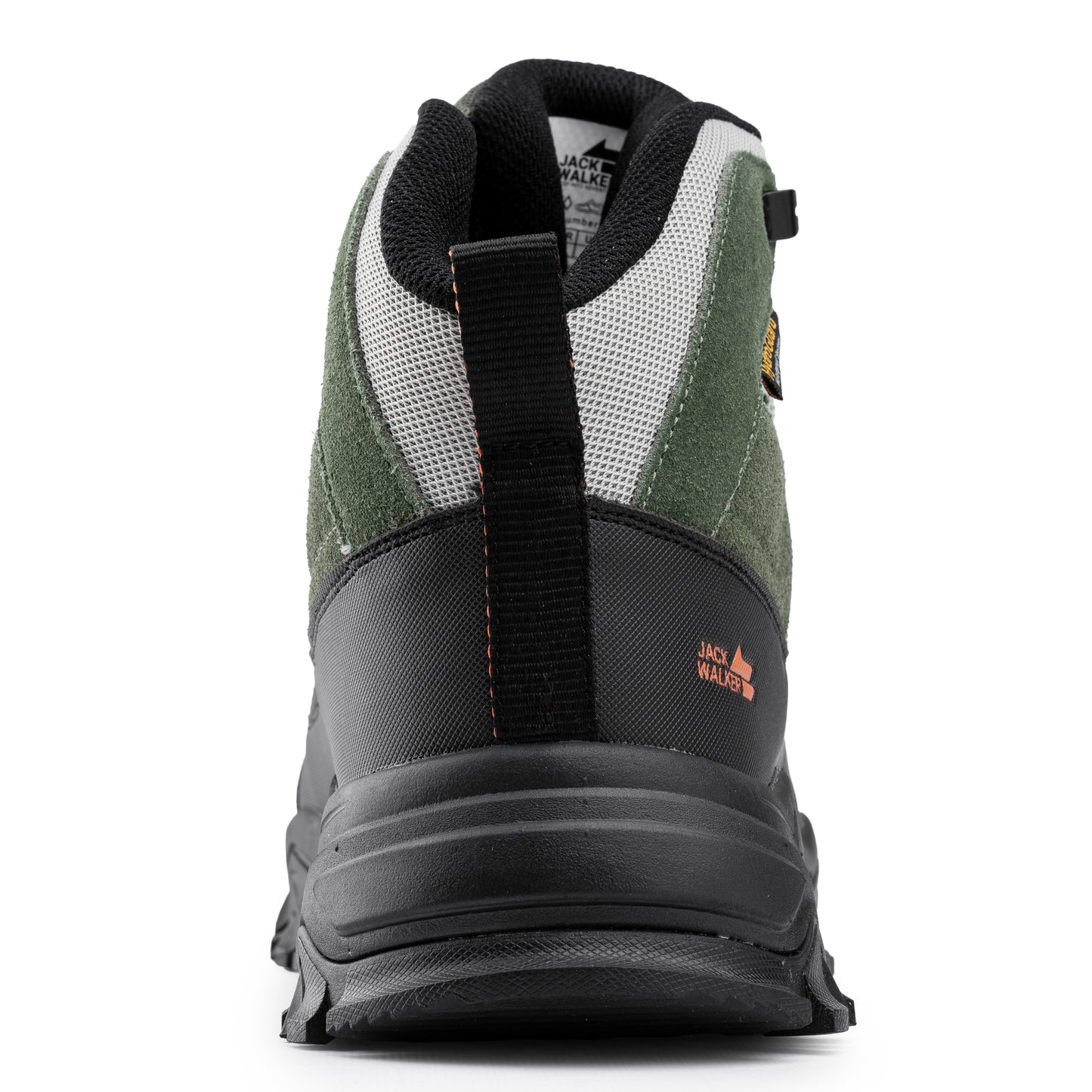 Jack Walker Men's Waterproof Walking Boots – Suede Leather with Memory Foam Insole for Outdoor Hiking and Walking JW7755