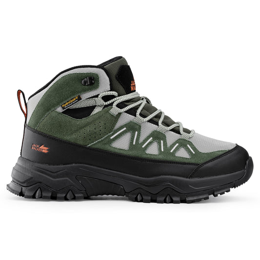 Jack Walker Men's Waterproof Walking Boots – Suede Leather with Memory Foam Insole for Outdoor Hiking and Walking JW7755