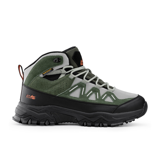 Jack Walker Men's Waterproof Walking Boots – Suede Leather with Memory Foam Insole for Outdoor Hiking and Walking JW7755
