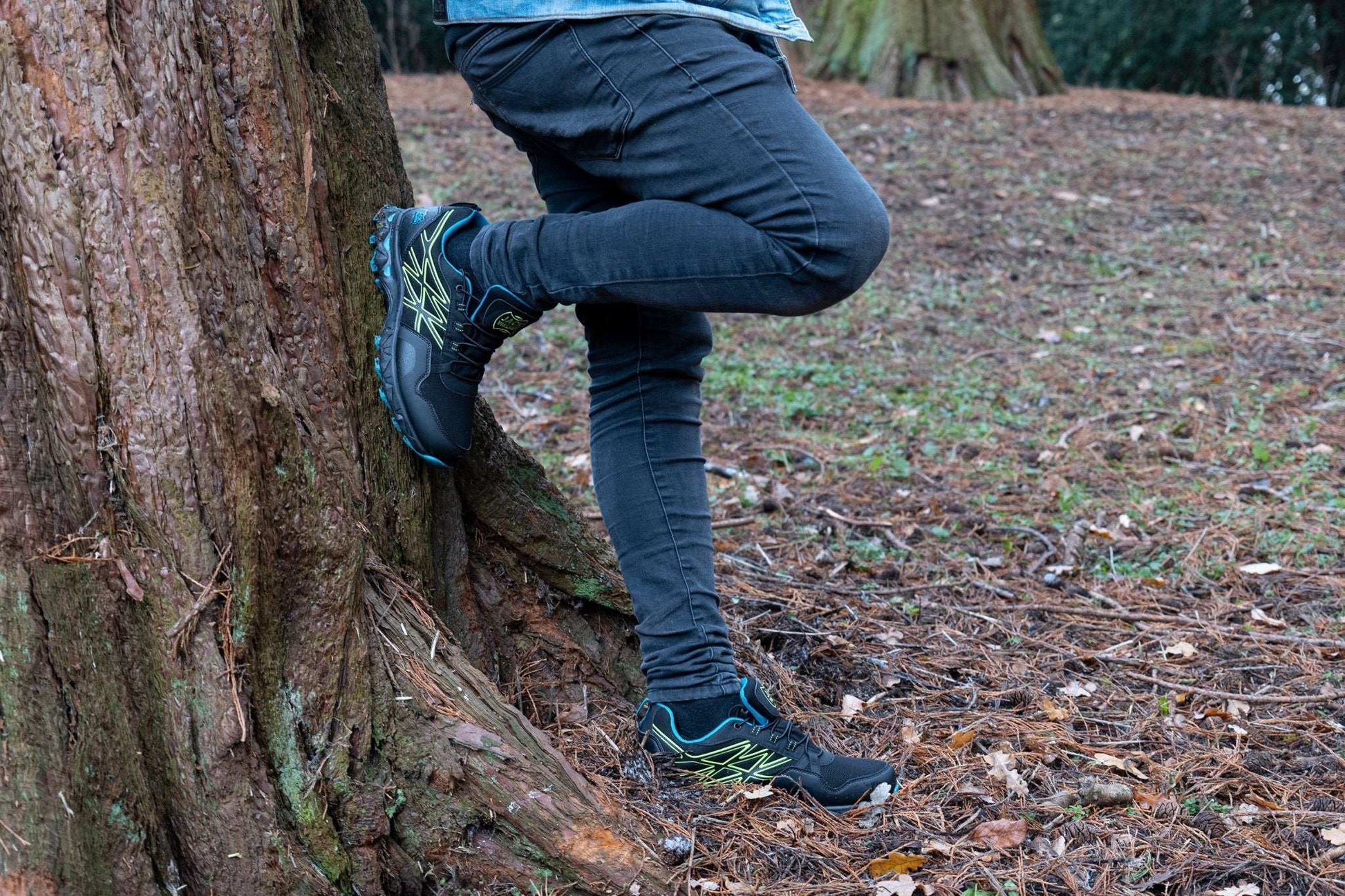 Jack Walker Mens Lightweight Walking Hiking Trekking Low Rise Trainers JW036 - Jack Walker