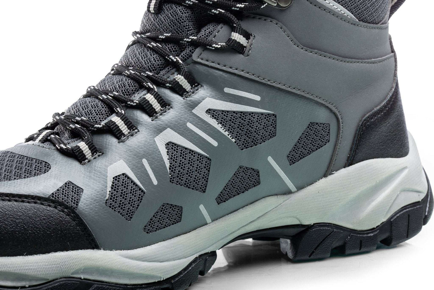 Jack Walker Mens Walking Boots Lightweight Vent Breathable Hiking Trekking Shoes JW9955 - Jack Walker