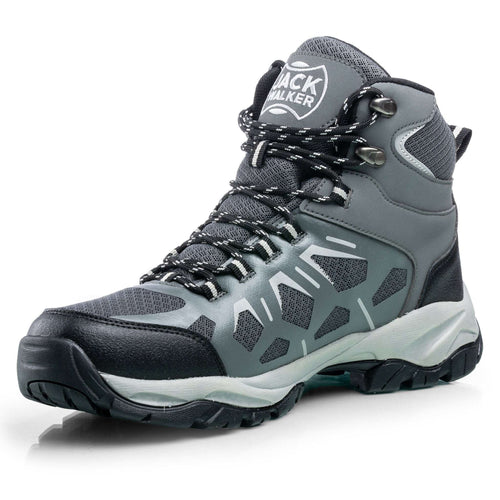 Jack Walker Mens Walking Boots Lightweight Vent Breathable Hiking Trekking Shoes JW9955 - Jack Walker