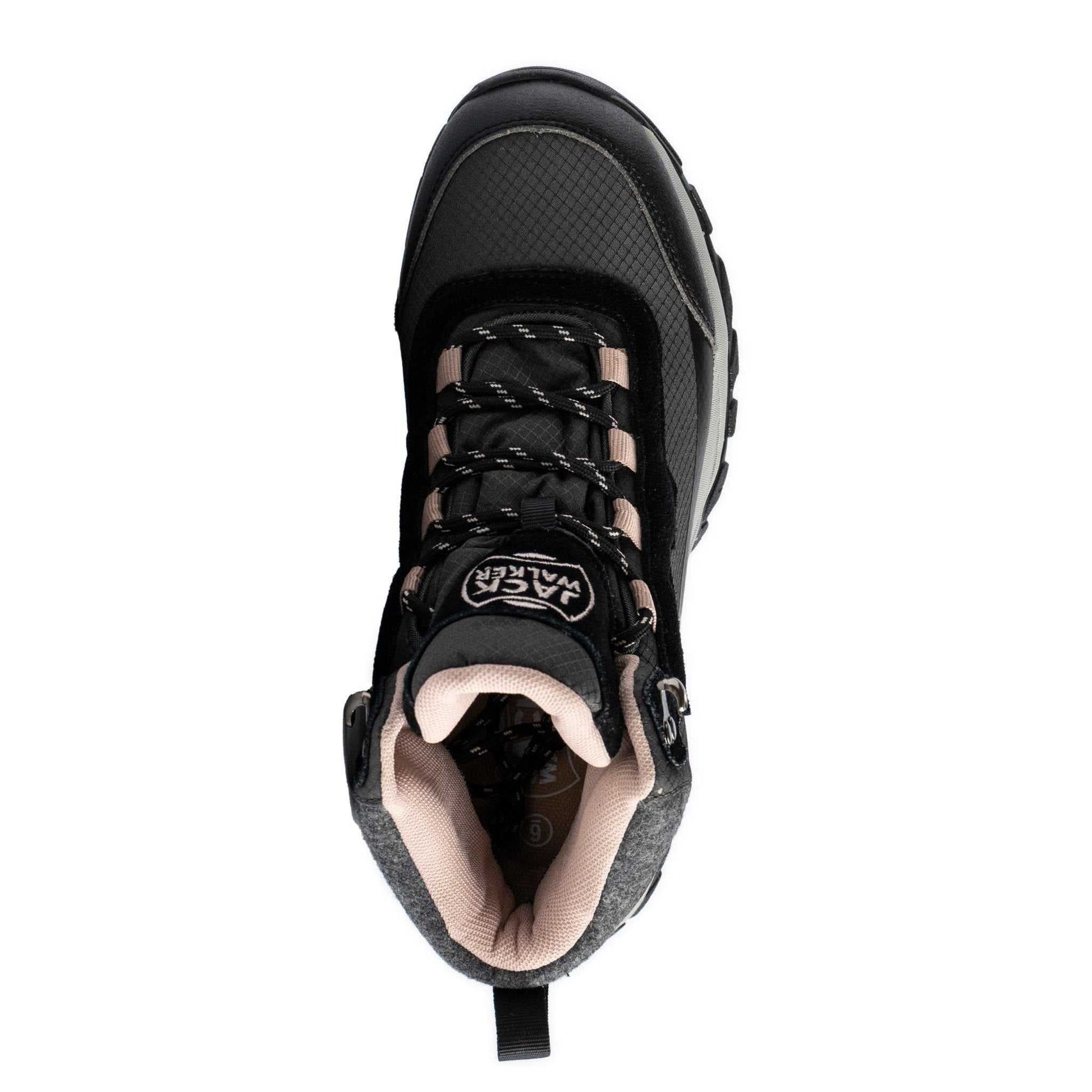 Jack Walker Women Waterproof Hiking Boots Lightweight Trekking Walking Shoes Pink JW4005 - Jack Walker