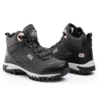 Jack Walker Women Waterproof Hiking Boots Lightweight Trekking Walking Shoes Rose Gold JW2005 - Jack Walker