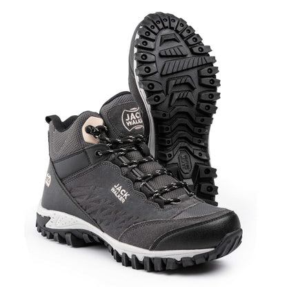 Jack Walker Women Waterproof Hiking Boots Lightweight Trekking Walking Shoes Rose Gold JW2005 - Jack Walker