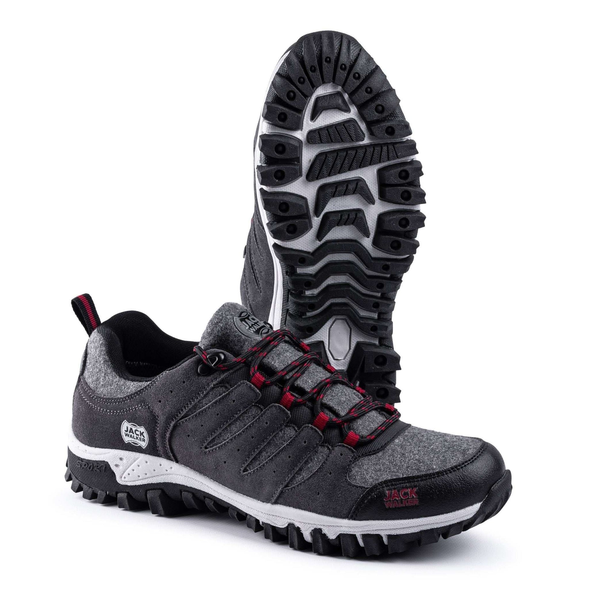 Mens Walking Ultra Lightweight Vent Low Rise Hiking Trekking Merino Wool Trainers JW021 - Jack Walker