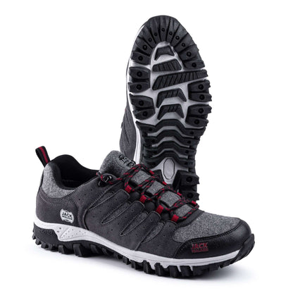 Mens Walking Ultra Lightweight Vent Low Rise Hiking Trekking Merino Wool Trainers JW021 - Jack Walker
