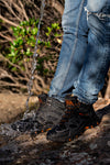 Waterproof leather boots