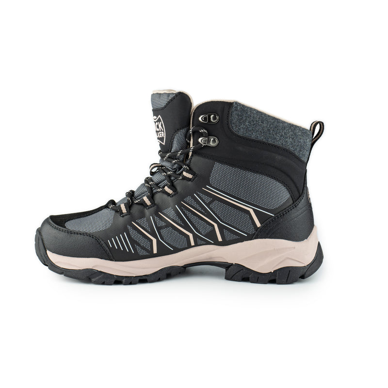 Women Hiking Rose Gold Boots | Lightweight Trekking Walking Shoes JW5005